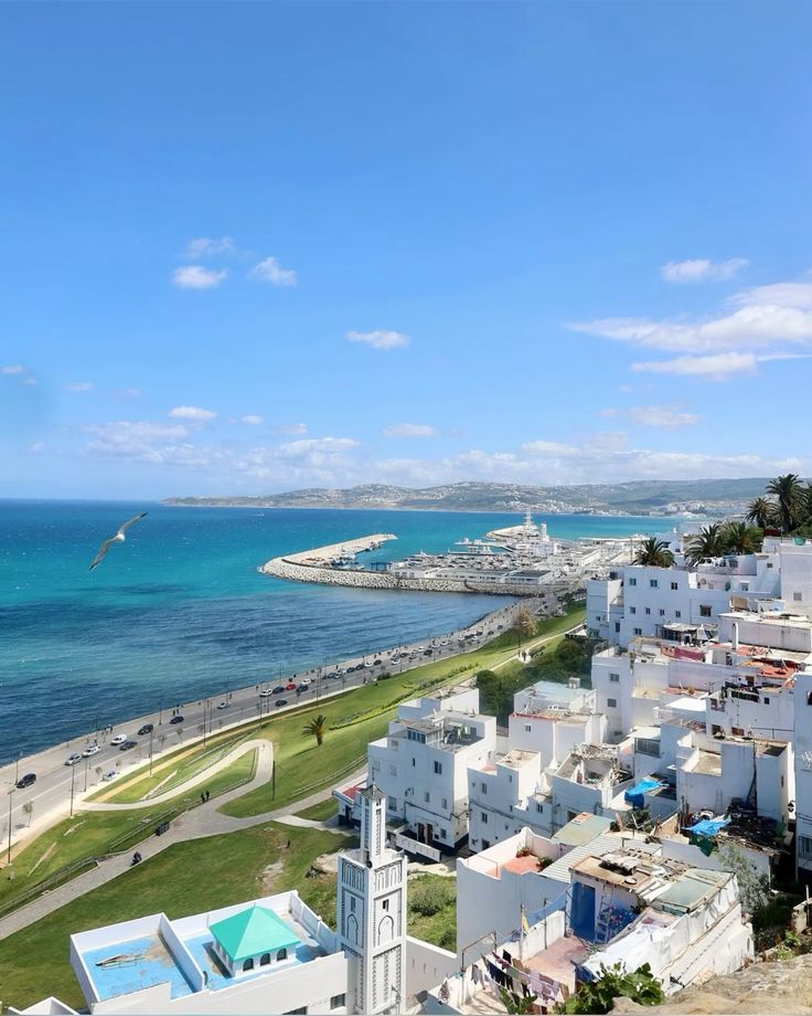 Vue panoramique de Tanger